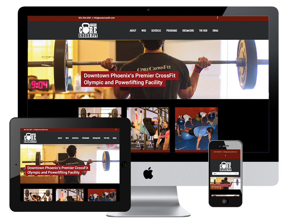 Core CrossFit launches fresh new website.